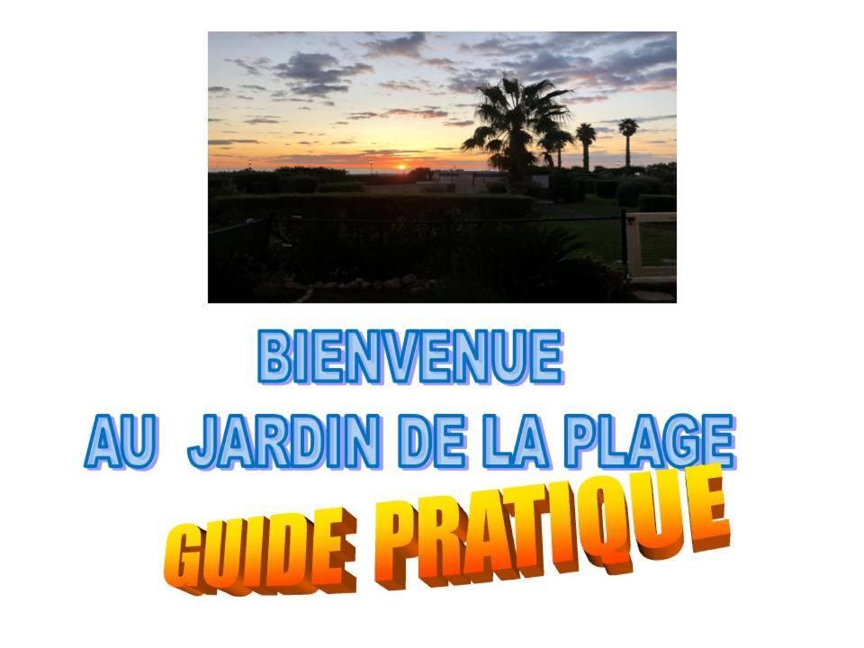 Le Jardin De La Plage - T2 - Terrasse Jardin 30M2 - Piscine - Clim- Wifi -Parking 卡内 外观 照片